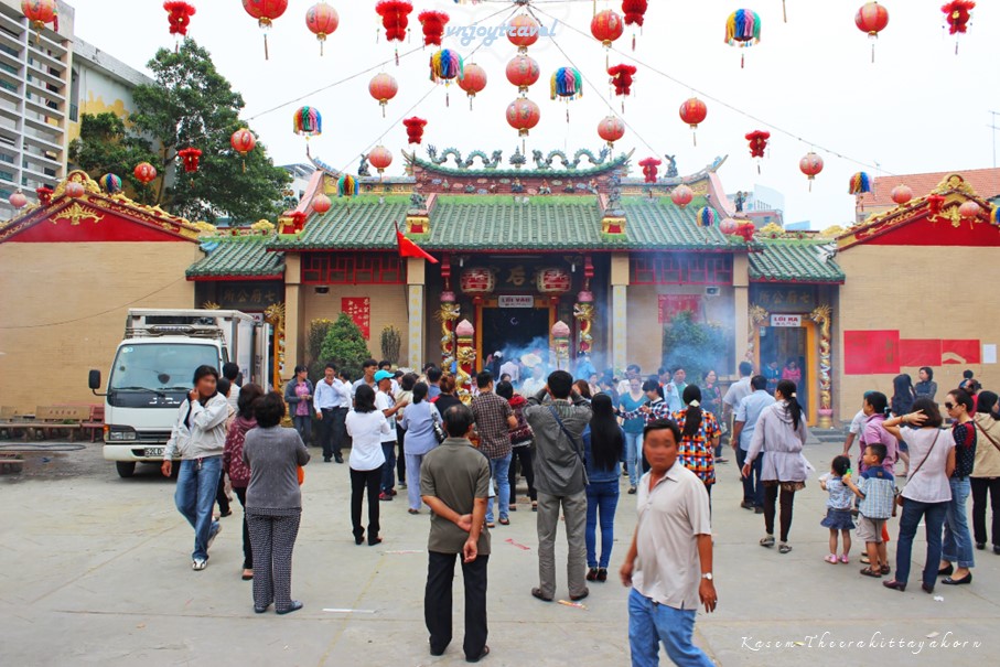เที่ยวเวียดนาม vnjoytravel vietham บิ่นห์เยือง binh duong binhduong วัดเจ้าแม่สวรรค์ chua ba thien hau