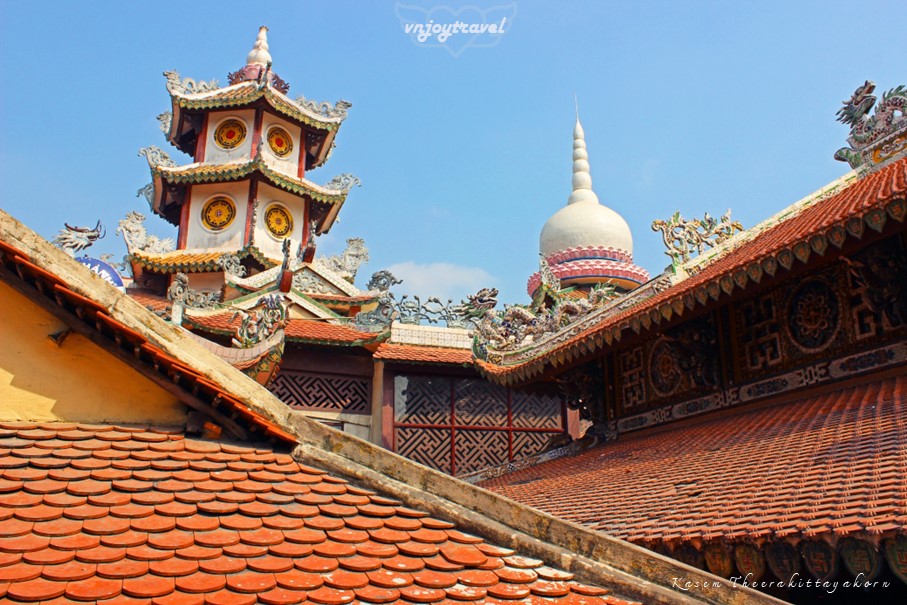 เที่ยวเวียดนาม vnjoytravel vietham บิ่นห์เยือง binh duong binhduong วัดเจิวเถย chua chau thoi temple