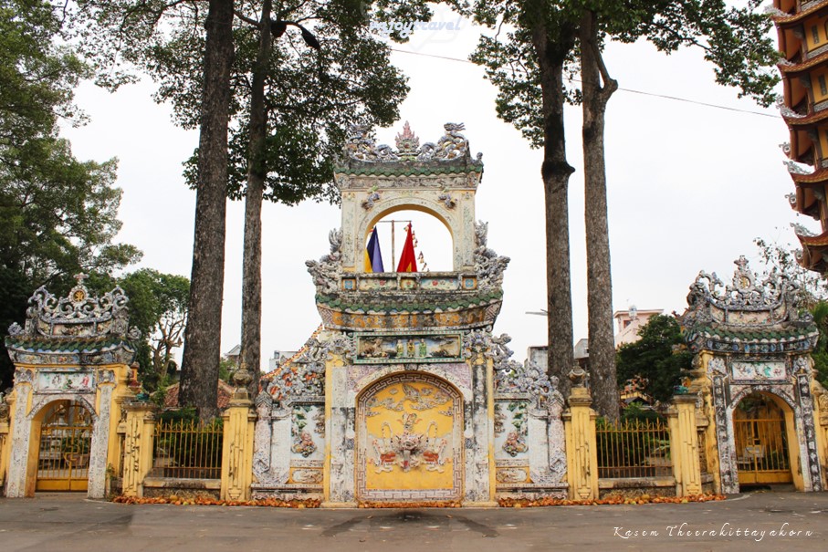 เที่ยวเวียดนาม vnjoytravel vietham บิ่นห์เยือง binh duong binhduong วัดโห่ยขานห์ chua hoi khanh temple pagoda