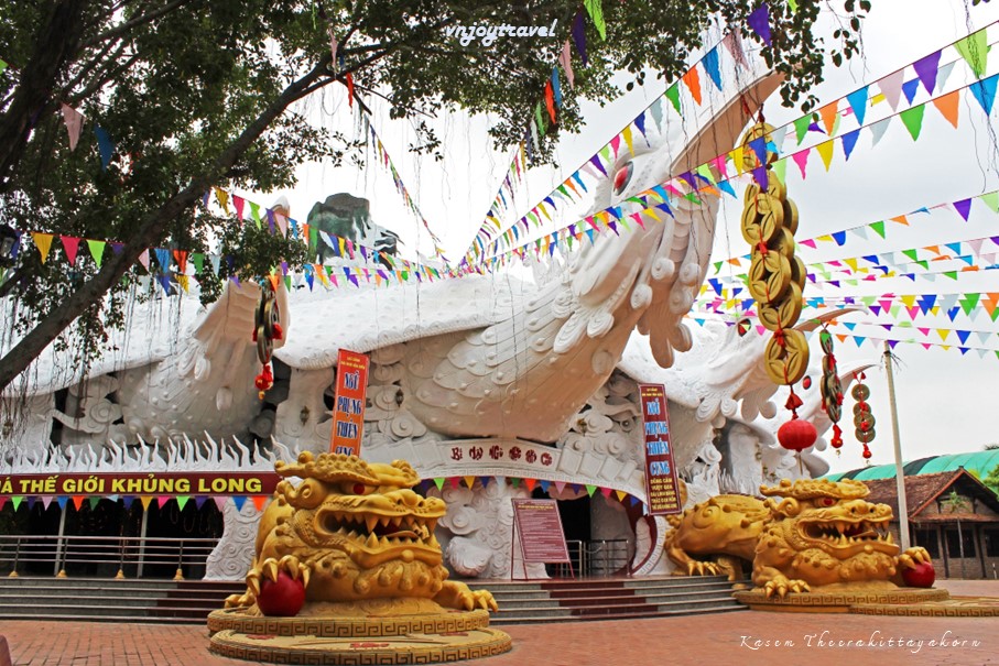 เที่ยวเวียดนาม vnjoytravel vietham บิ่นห์เยือง binh duong binhduong สวนสนุก สวนสวรรค์ ได่นาม khu du lich dai nam van hien