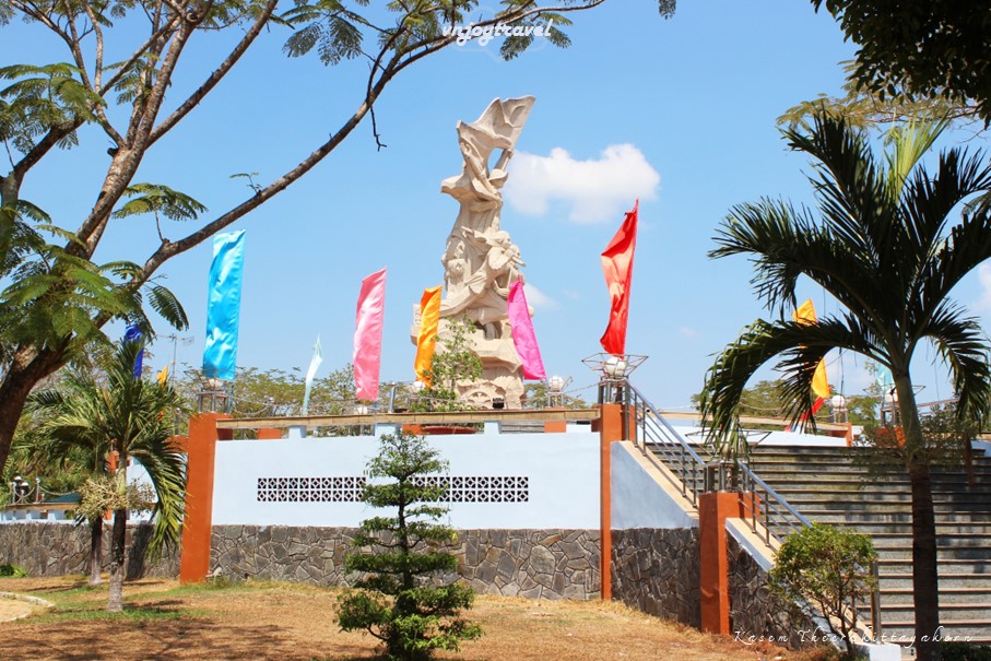 เที่ยวเวียดนาม vnjoytravel vietham บิ่นห์เยือง binh duong binhduong อนุสาวรีย์เหยิ่วเตี๋ยง tuong dai dau tieng
