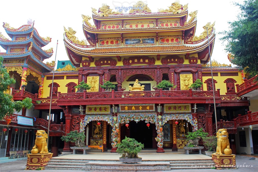 เที่ยวเวียดนาม vnjoytravel vietham บิ่นห์ถ่วน หมูยแน้ มุยเน่ Binh Thuan Mui Ne Muine วัดฟ้าพโห่ย chua phap hoi