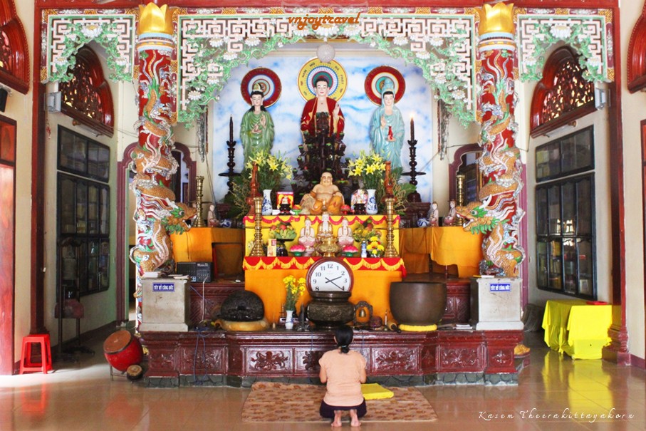 เที่ยวเวียดนาม vnjoytravel vietham บิ่นห์ถ่วน หมูยแน้ มุยเน่ Binh Thuan Mui Ne Muine วัดฟ้าพโห่ย chua phap hoi