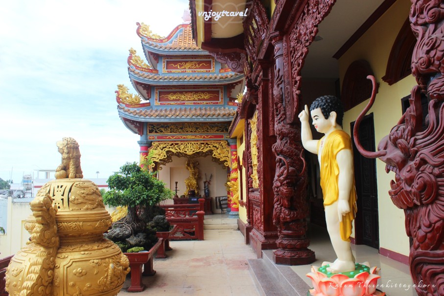 เที่ยวเวียดนาม vnjoytravel vietham บิ่นห์ถ่วน หมูยแน้ มุยเน่ Binh Thuan Mui Ne Muine วัดฟ้าพโห่ย chua phap hoi