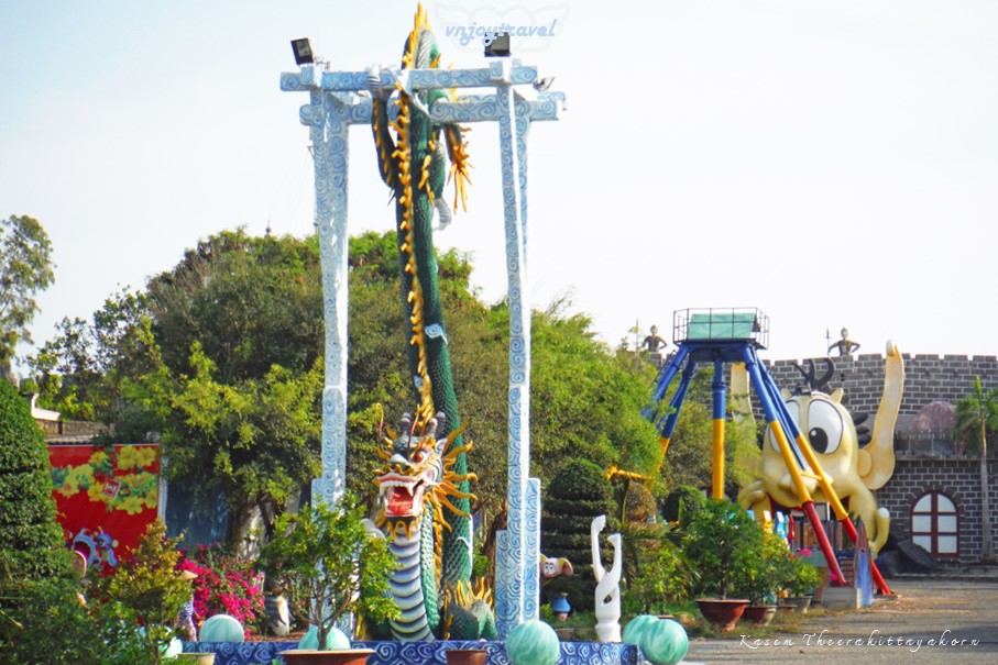 เที่ยวเวียดนาม vnjoytravel vietham บิ่นห์ถ่วน หมูยแน้ มุยเน่ Binh Thuan Mui Ne Muine สวนสนุกซ้วยกั๊ต Suoi Cat amusement park