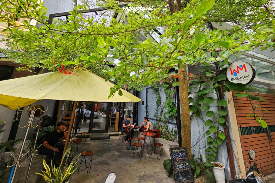เที่ยวเวียดนาม vnjoytravel vietnam ดานัง  Danang Da Nang คาเฟ่ brewman coffee cafe
