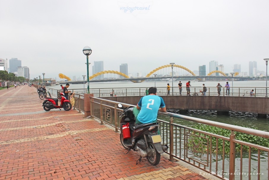 เที่ยวเวียดนาม vnjoytravel vietnam ดานัง  Danang Da Nang สะพานวงพระจันทร์ ครึ่งวงกลม cau ban nguyet semicircle bridge
