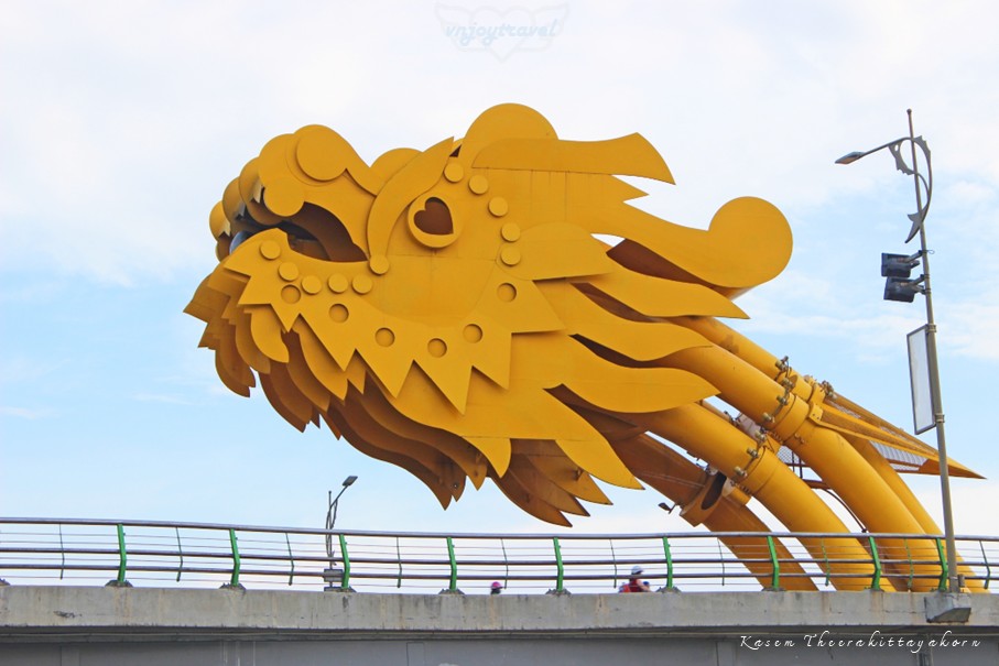 เที่ยวเวียดนาม vnjoytravel vietnam ดานัง  Danang Da Nang สะพานมังกร cau rong dragon bridge