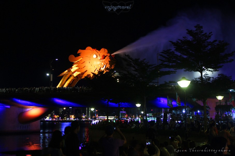 เที่ยวเวียดนาม vnjoytravel vietnam ดานัง  Danang Da Nang สะพานมังกร cau rong dragon bridge