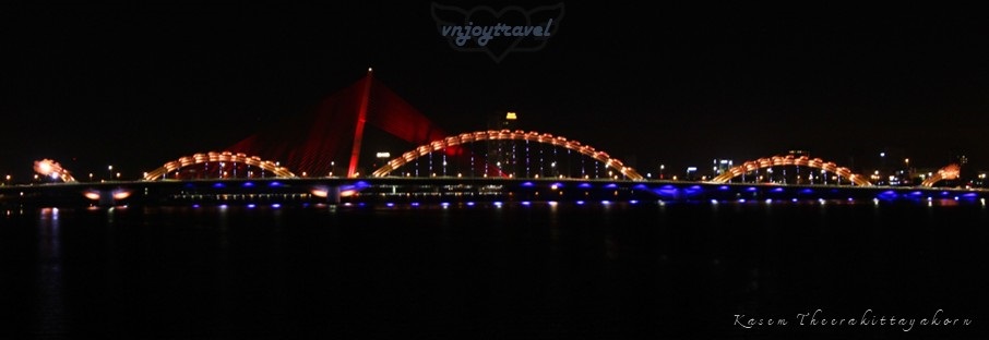 เที่ยวเวียดนาม vnjoytravel vietnam ดานัง  Danang Da Nang สะพานมังกร cau rong dragon bridge