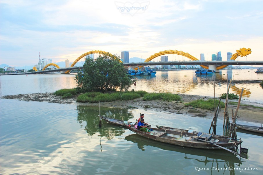 เที่ยวเวียดนาม vnjoytravel vietnam ดานัง  Danang Da Nang สะพานมังกร cau rong dragon bridge