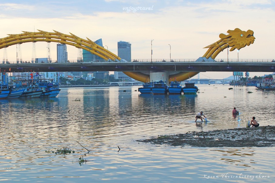 เที่ยวเวียดนาม vnjoytravel vietnam ดานัง  Danang Da Nang สะพานมังกร cau rong dragon bridge