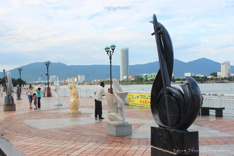 เที่ยวเวียดนาม vnjoytravel vietnam ดานัง  Danang Da Nang แม่น้ำฮาน song han river riverside