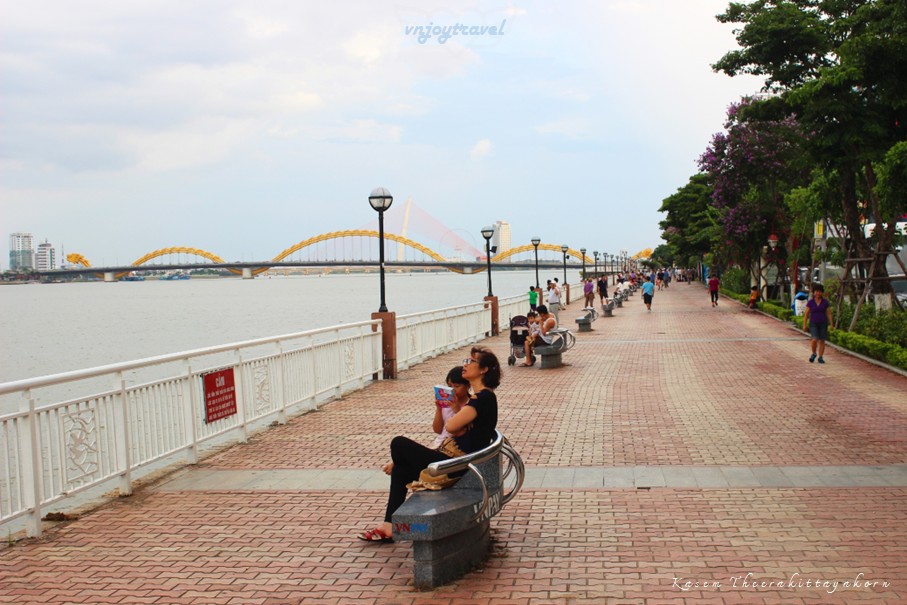 เที่ยวเวียดนาม vnjoytravel vietnam ดานัง  Danang Da Nang แม่น้ำฮาน song han river riverside
