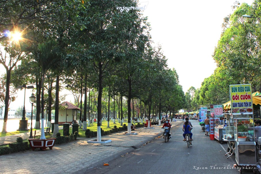 เที่ยวเวียดนาม vnjoytravel vietham ด่งนาย Dongnai Dong Nai สวนสาธารณะเบียนหุ่ง cong vien bien hung