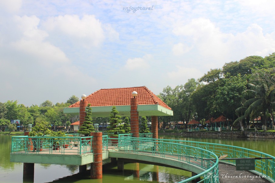 เที่ยวเวียดนาม vnjoytravel vietham ด่งนาย Dongnai Dong Nai สวนสาธารณะเบียนหุ่ง cong vien bien hung
