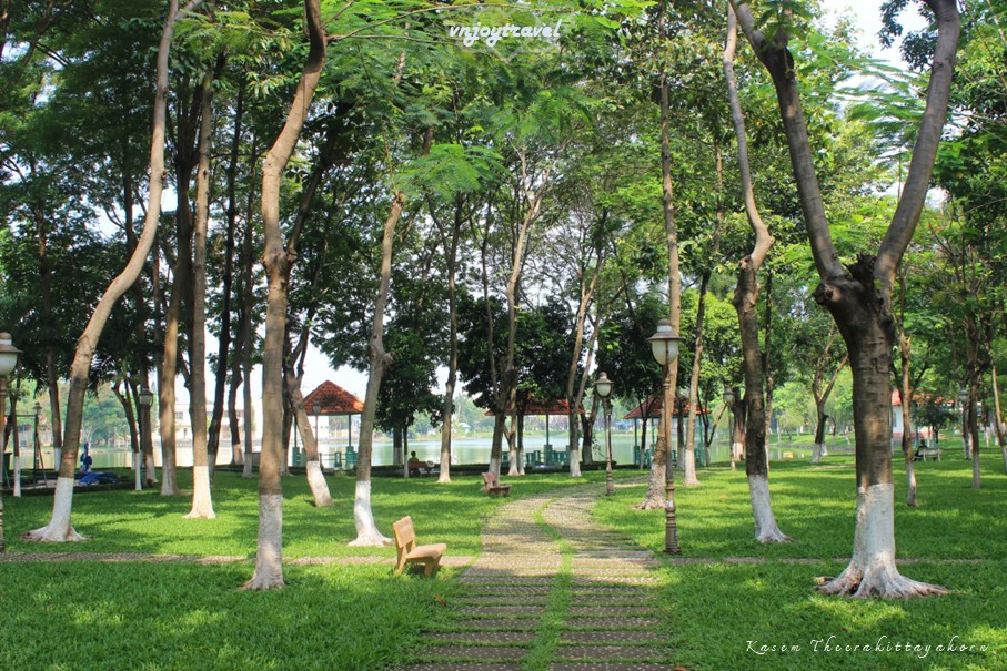 เที่ยวเวียดนาม vnjoytravel vietham ด่งนาย Dongnai Dong Nai สวนสาธารณะเบียนหุ่ง cong vien bien hung