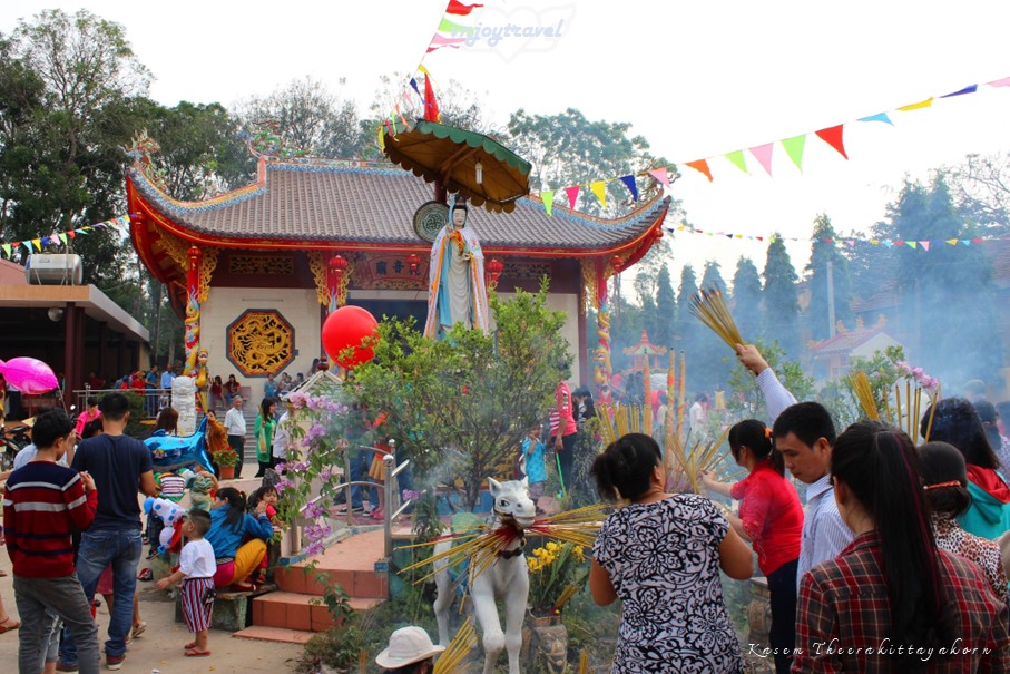 เที่ยวเวียดนาม vnjoytravel vietham ด่งนาย Dongnai Dong Nai ศาลเจ้าแม่กวนอิม mieu quang am