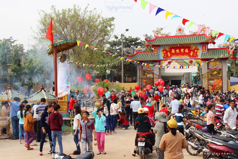 เที่ยวเวียดนาม vnjoytravel vietham ด่งนาย Dongnai Dong Nai ศาลเจ้าแม่กวนอิม mieu quang am