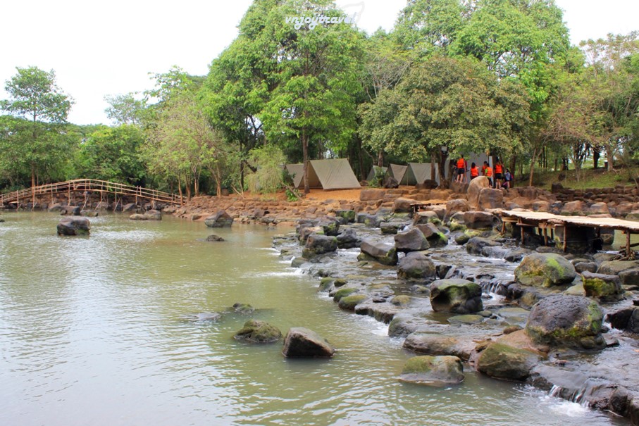 เที่ยวเวียดนาม vnjoytravel vietham ด่งนาย Dongnai Dong Nai น้ำตกยางเดี่ยน Thac Giang Dien Waterfall