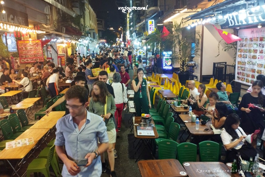 เที่ยวเวียดนาม vnjoytravel vietnam ฮานอย Hanoi old quarter ถนนเบียร์  beer street