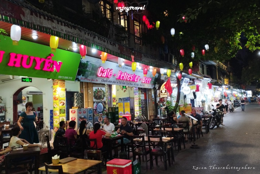 เที่ยวเวียดนาม vnjoytravel vietnam ฮานอย Hanoi old quarter ถนนเบียร์  beer street