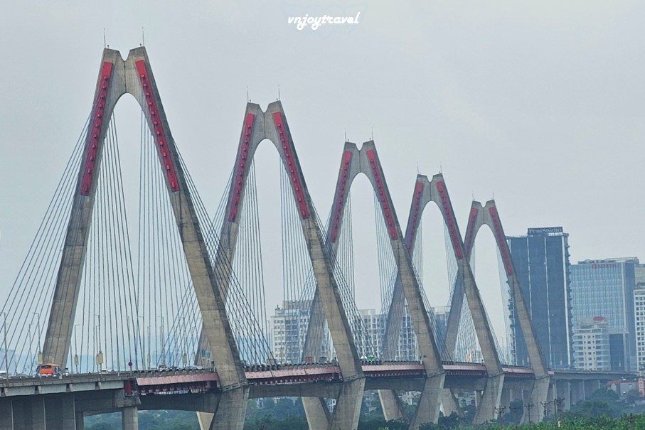 เที่ยวเวียดนาม vnjoytravel vietnam ฮานอย Hanoi สะพานเหญิตเติน cau nhat tan bridge