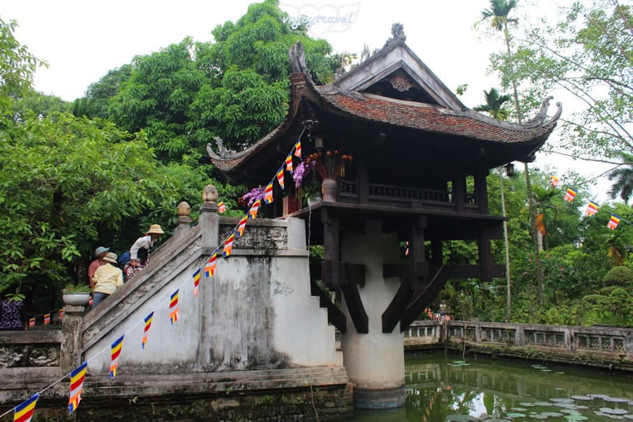 เที่ยวเวียดนาม vnjoytravel vietnam ฮานอย Hanoi วัดเสาเดียว One Pillar Pagoda