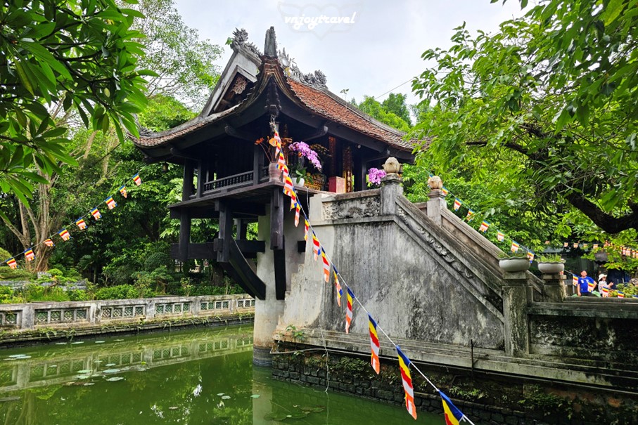 เที่ยวเวียดนาม vnjoytravel vietnam ฮานอย Hanoi วัดเสาเดียว One Pillar Pagoda