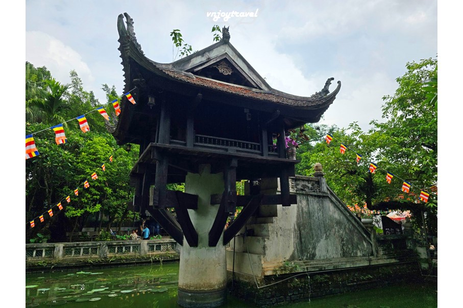 เที่ยวเวียดนาม vnjoytravel vietnam ฮานอย Hanoi วัดเสาเดียว One Pillar Pagoda