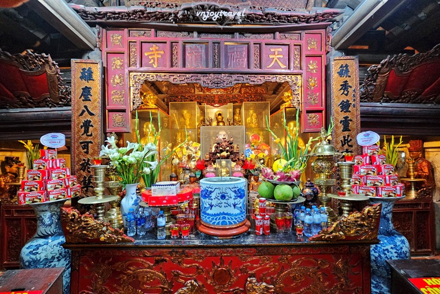 เที่ยวเวียดนาม vnjoytravel vietnam ฮานอย Hanoi วัดเถ่ย  Chua Thay Pagoda