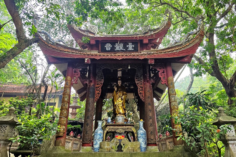เที่ยวเวียดนาม vnjoytravel vietnam ฮานอย Hanoi วัดเถ่ย  Chua Thay Pagoda