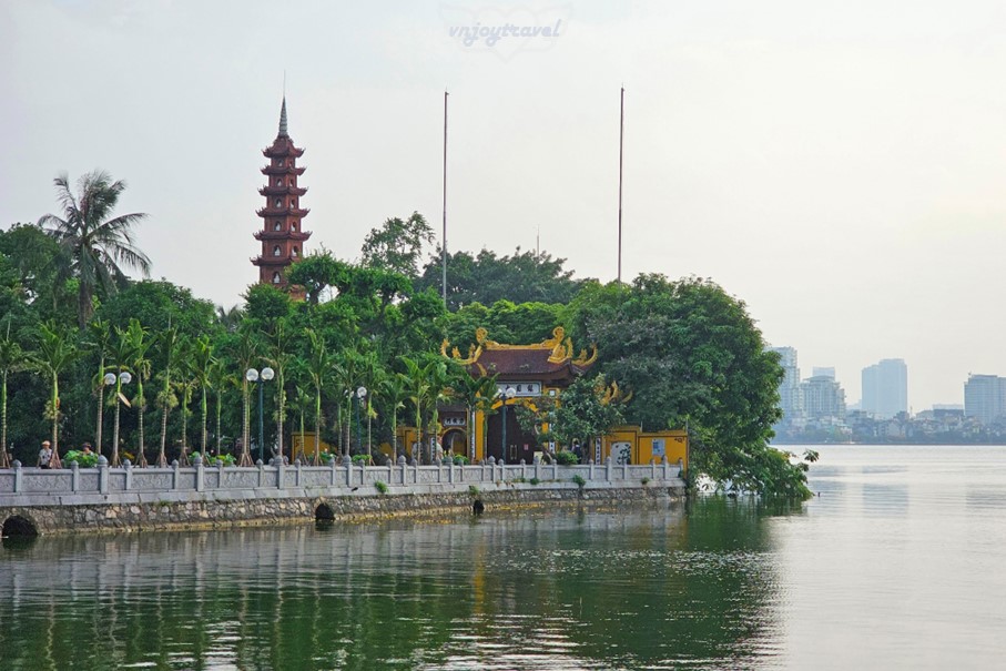 เที่ยวเวียดนาม vnjoytravel vietnam ฮานอย Hanoi วัดเจิ๋นโกว๊ก Tran Quoc Temple