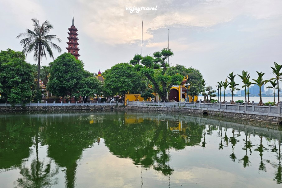 เที่ยวเวียดนาม vnjoytravel vietnam ฮานอย Hanoi วัดเจิ๋นโกว๊ก Tran Quoc Temple
