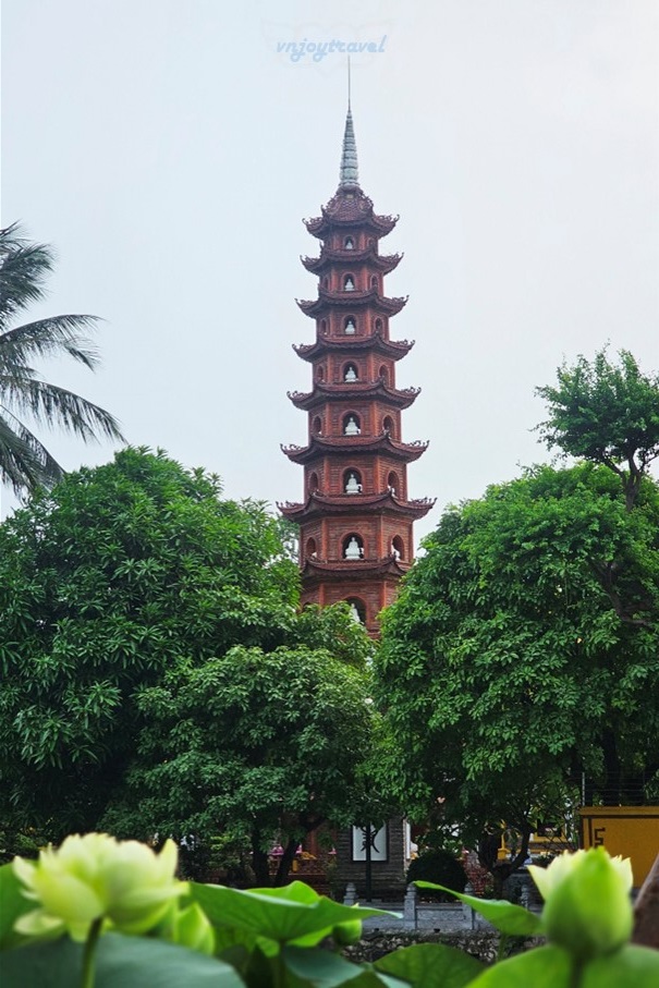 เที่ยวเวียดนาม vnjoytravel vietnam ฮานอย Hanoi วัดเจิ๋นโกว๊ก Tran Quoc Temple