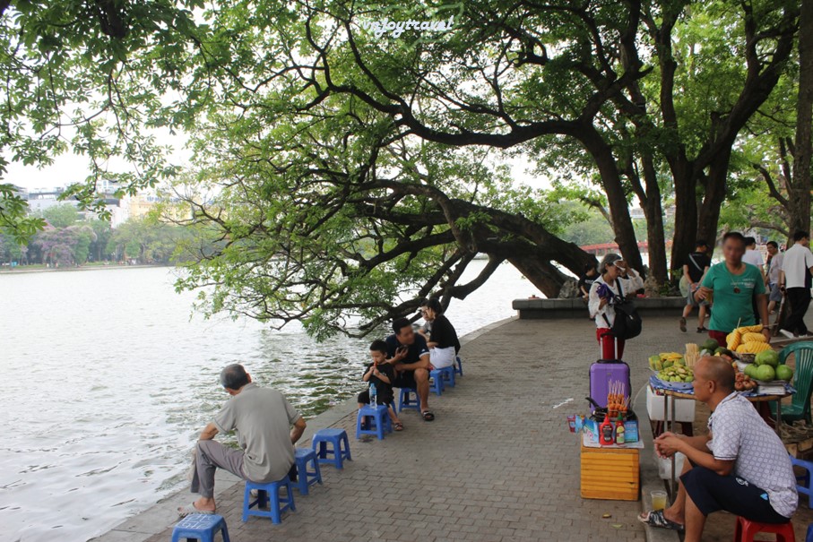 เที่ยวเวียดนาม vnjoytravel vietnam ฮานอย Hanoi ทะเลสาบฮว่านเกี๋ยม คืนดาบ  Hoan Kiem Lake