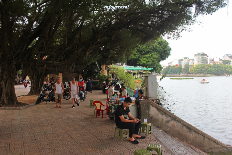 เที่ยวเวียดนาม vnjoytravel vietham ฮานอย Hanoi ทะเลสาบไผ่ขาว Truc Bach Lake