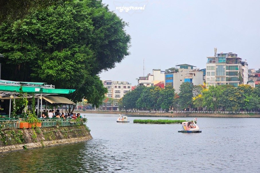 เที่ยวเวียดนาม vnjoytravel vietham ฮานอย Hanoi ทะเลสาบไผ่ขาว Truc Bach Lake