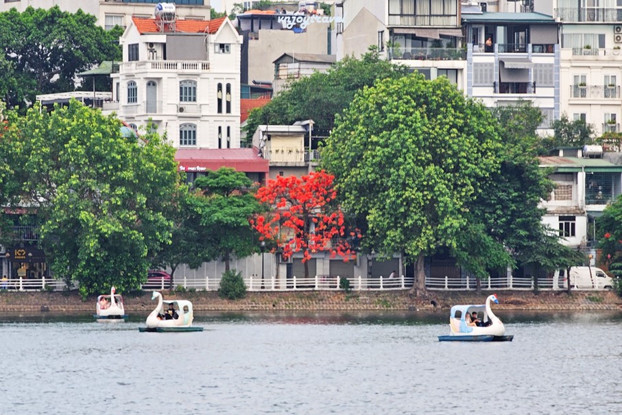 เที่ยวเวียดนาม vnjoytravel vietham ฮานอย Hanoi ทะเลสาบไผ่ขาว Truc Bach Lake