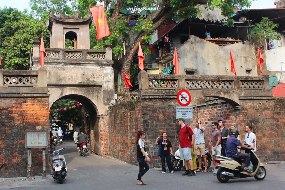 เที่ยวเวียดนาม vnjoytravel vietnam ฮานอย Hanoi ประตูเมืองโอกวนเจื๋อง O Quan Chuong