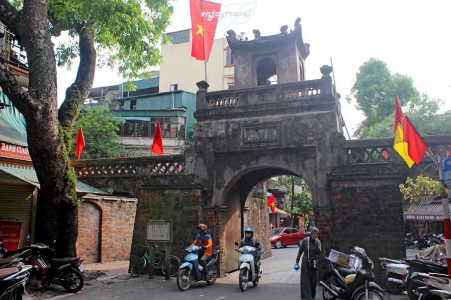 เที่ยวเวียดนาม vnjoytravel vietnam ฮานอย Hanoi ประตูเมืองโอกวนเจื๋อง O Quan Chuong