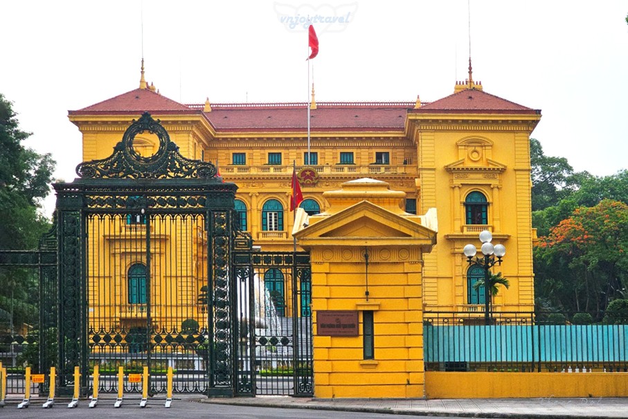 เที่ยวเวียดนาม vnjoytravel vietnam ฮานอย Hanoi ha noi ทำเนียบประธานาธิบดี phu chu tich presidental palace
