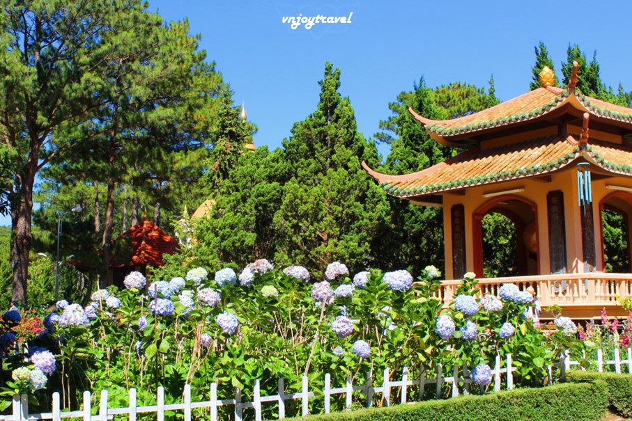 เที่ยวเวียดนาม vnjoytravel vietham ดาลัต ด่าหลัต Dalat Da Lat วัดจุ๊กเลิม Truc Lam Monastery