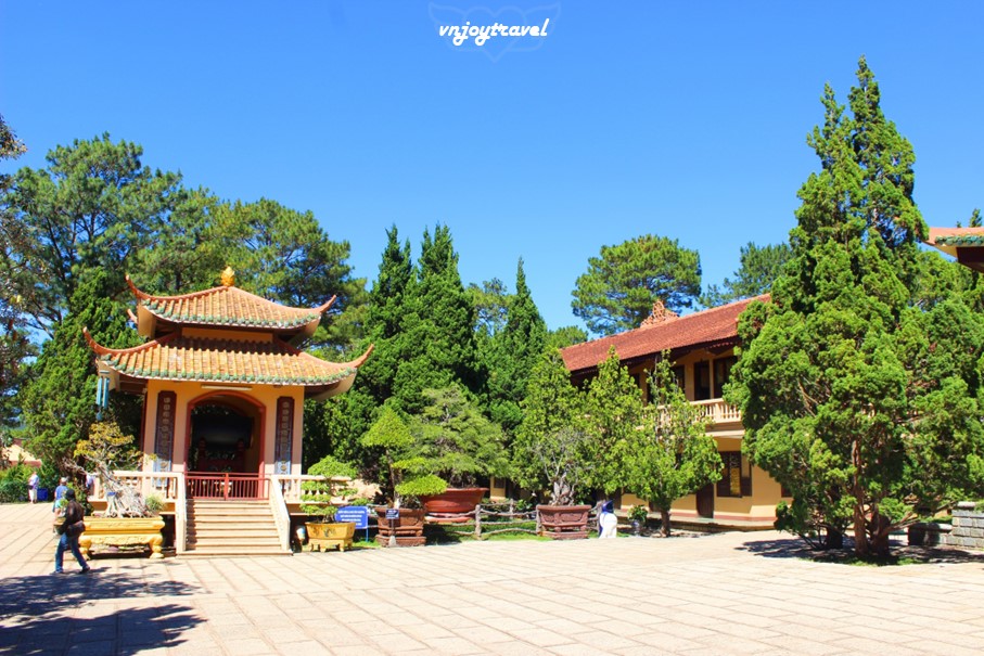 เที่ยวเวียดนาม vnjoytravel vietham ดาลัต ด่าหลัต Dalat Da Lat วัดจุ๊กเลิม Truc Lam Monastery