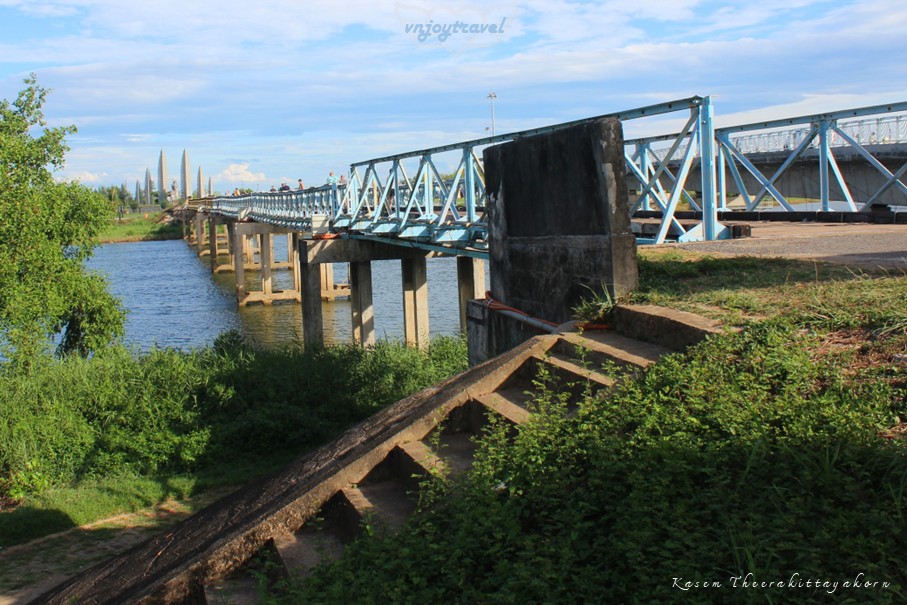 เที่ยวเวียดนาม vnjoytravel vietnam กว๋างจิ Quang Tri สะพานเหี่ยนเลือง cau hien luong bridge