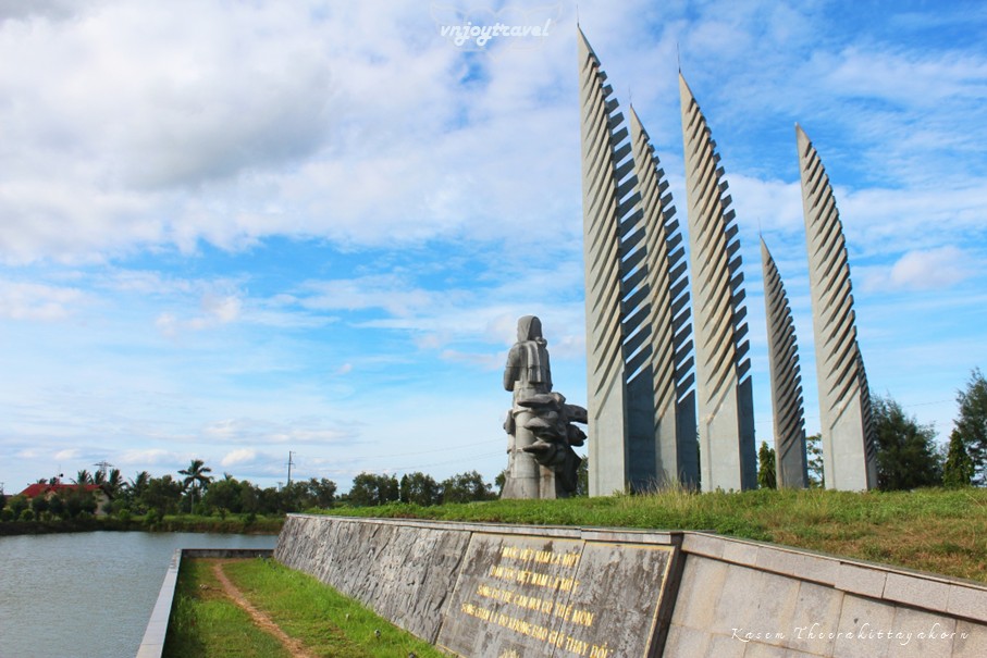 เที่ยวเวียดนาม vnjoytravel vietnam กว๋างจิ Quang Tri สะพานเหี่ยนเลือง cau hien luong bridge