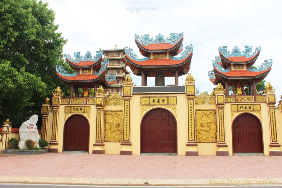 เที่ยวเวียดนาม vnjoytravel vietnam กว๋างจิ Quang Tri วัดกามโหละ chua cam lo pagoda