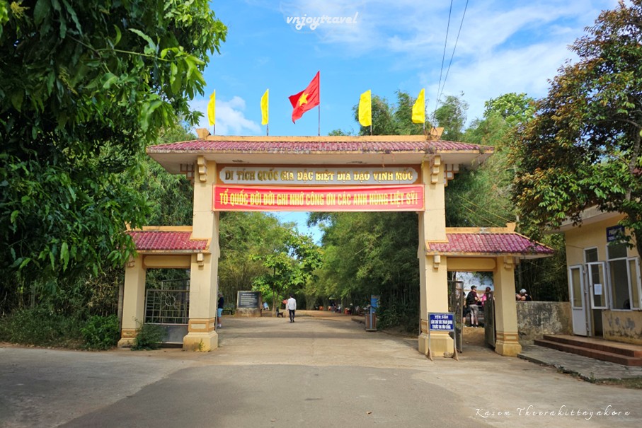 เที่ยวเวียดนาม vnjoytravel vietnam กว๋างจิ Quang Tri อุโมงค์วินห์มก dia dao vinh moc tunnels