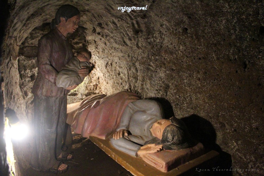 เที่ยวเวียดนาม vnjoytravel vietnam กว๋างจิ Quang Tri อุโมงค์วินห์มก dia dao vinh moc tunnels