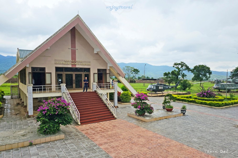 เที่ยวเวียดนาม vnjoytravel vietnam กว๋างจิ Quang Tri แคซานห์ สมรภูมิเคซาน khe sanh สนามบิน ฐานทัพอากาศต่าเกิน san bay ta con airport airbase
